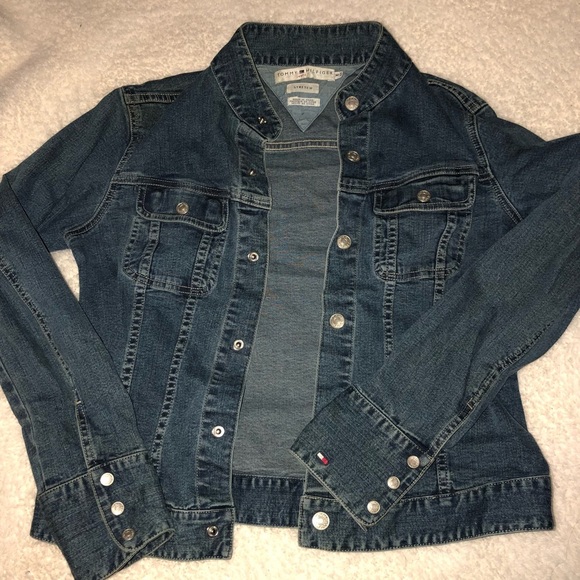 vintage tommy hilfiger jean jacket - Picture 5 of 6